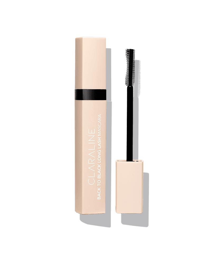 CLARALINE BACK TO BLACK LONG LASH MASCARA - BLACK-7.5 ml