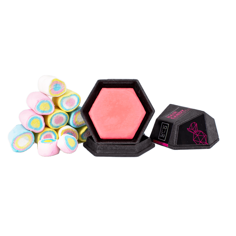 SOLIDU
HAIR CANDY
RESTORING MOISTURIZING CONDITIONER BAR
With Argan Oil and Shea Butter for Dry Hair - 55 gr